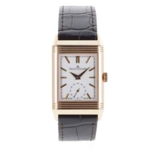 Jaeger LeCoultre Reverso Thin Duo Or Rose